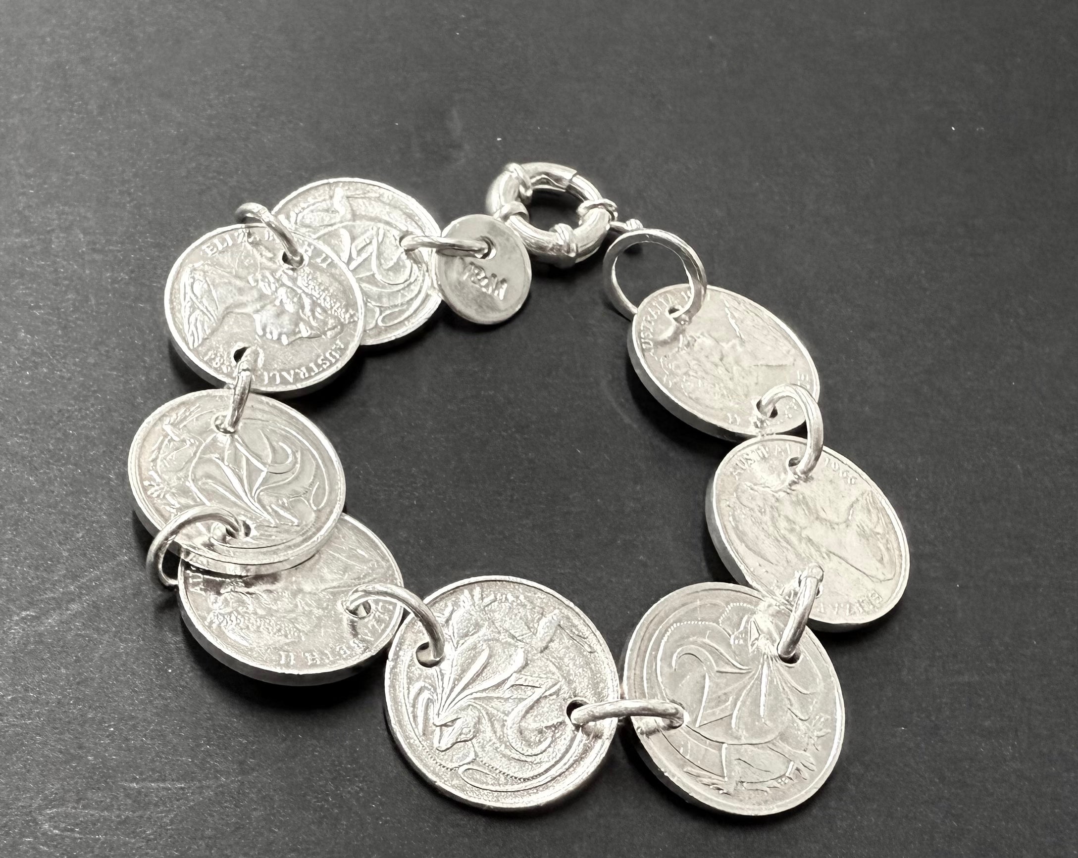 2c silver bracelet