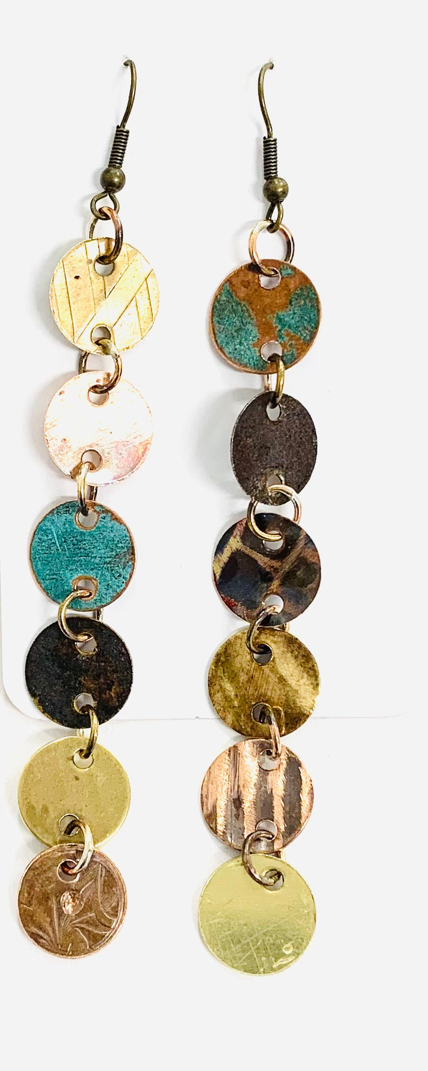 Drop Circle earrings