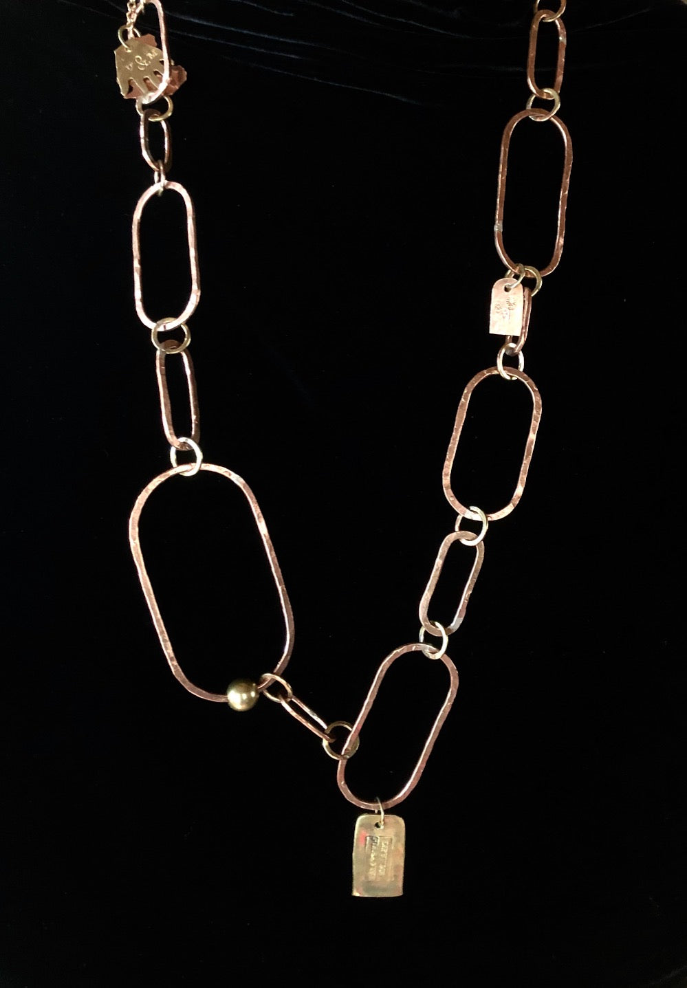 Long Hoop Paperclip copper