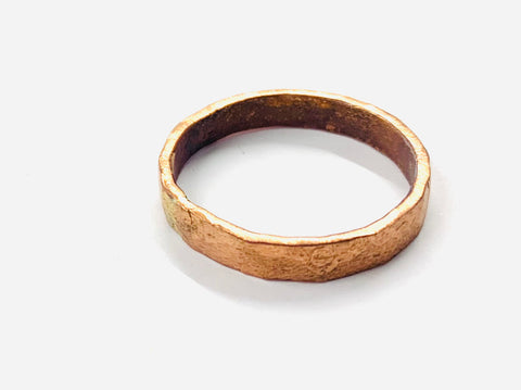 Thin flat copper ring