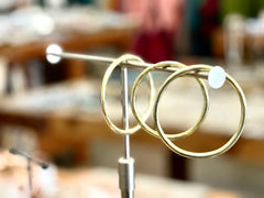 Brass classic bangle