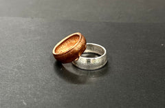 Copper penny ring
