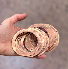 Africana Copper Bangle