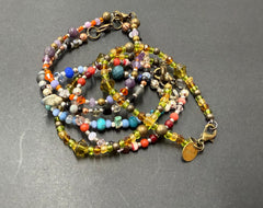 Beaded glass bracelets