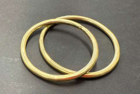 Brass classic bangle