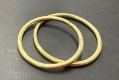 Brass classic bangle