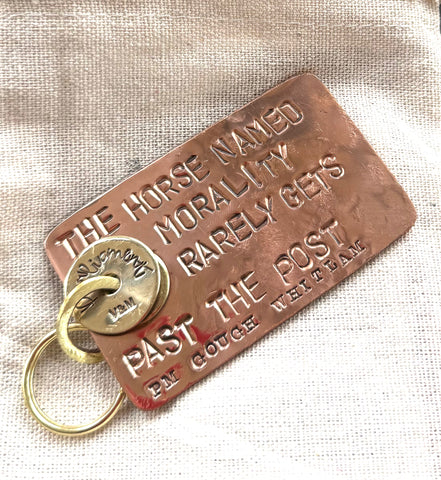 The Horse Named Morality Luggage Tag