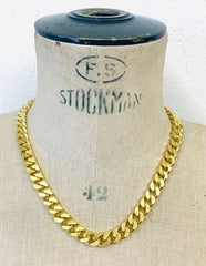 Chunky brass chain