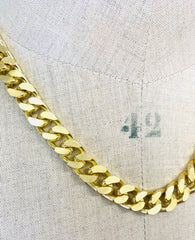 Chunky brass chain