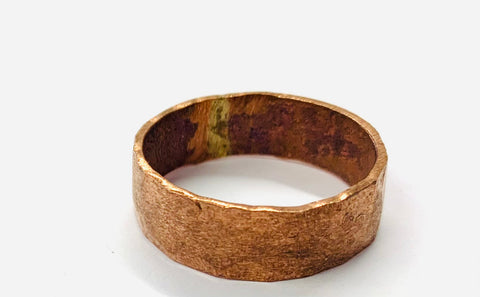 Classic copper ring