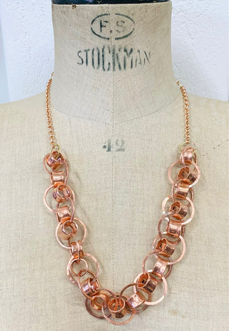 Conetica copper necklace