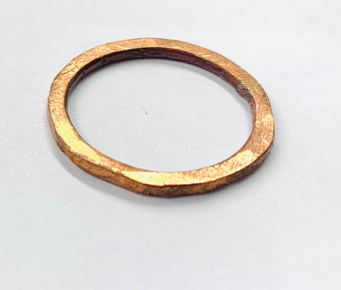 Thin copper ring